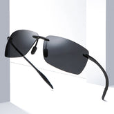 Light Rimless Sunglasses For Men